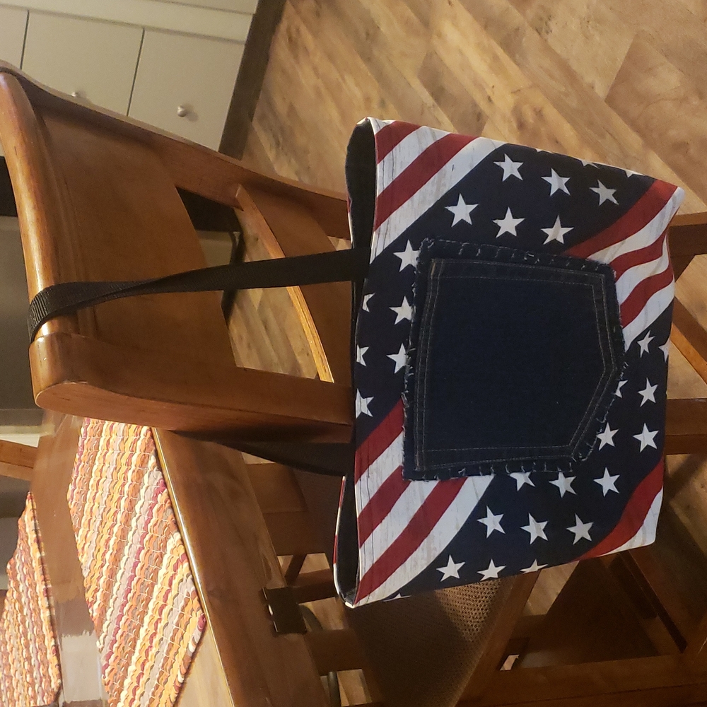 Patriotic tote bag